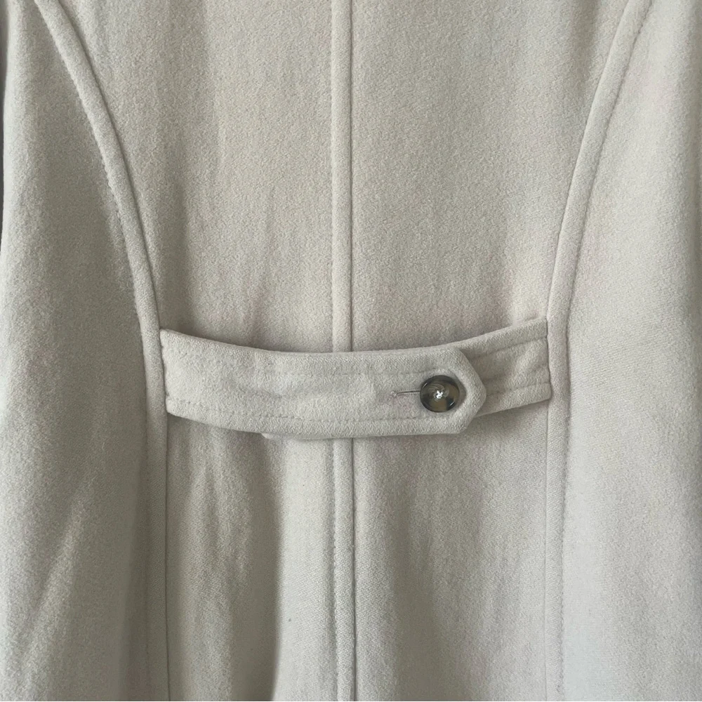 SingleNoble Tan Pea Coat (Wool and Cashmere blend) - Picture 4 of 8